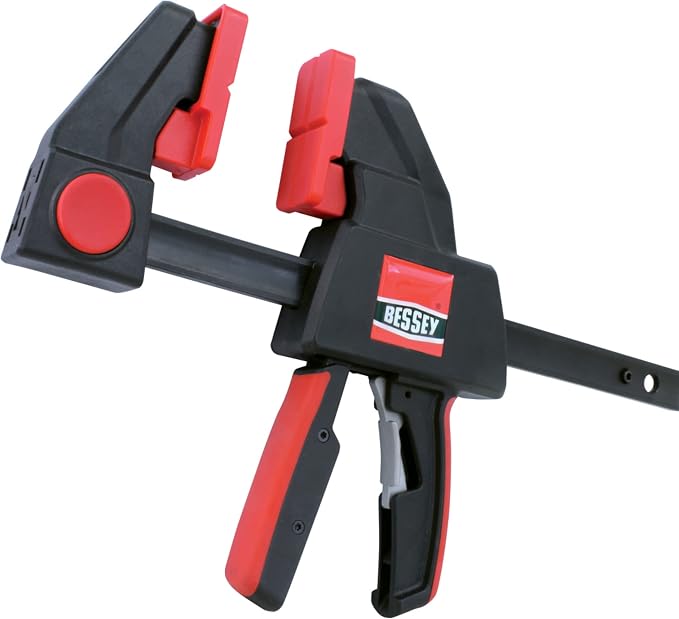 BESSEY EHK SERIES - 600 lb Clamping Force - 50 in - EHKXL50 Trigger Clamp - 3.625 in. Throat Depth - Wood Clamps, Tools, & Equipment for Woodworking, Carpentry, Home Improvement, DIY