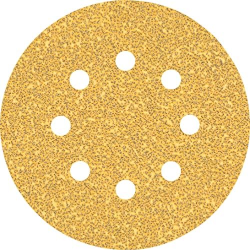 Bosch Professional 5x Expert C470 Sandpaper (Ø 125 mm, Grit 40, Accessories Orbital Sander)