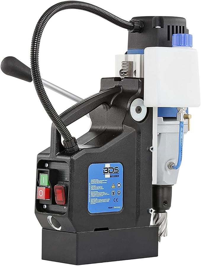 CS Unitec | MABasic 200 | Single-Speed Portable Magnetic Drill. Max Hole Capacity 1-3/8" Diameter, 8.2 Amp, 110 Volts, 450 RPM - Made in Germany