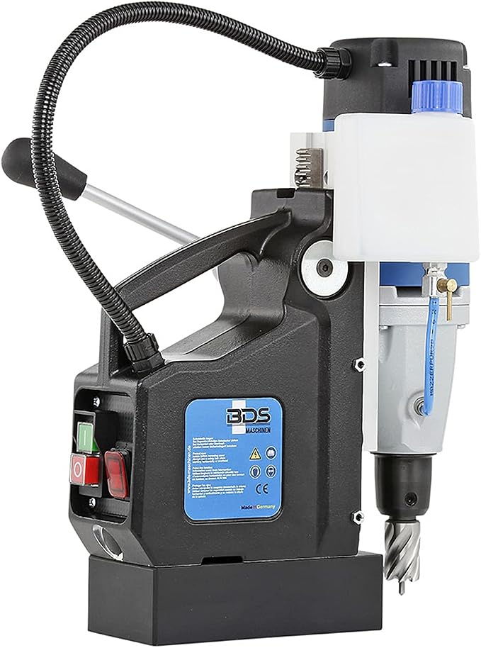 CS Unitec | MABasic 200 | Single-Speed Portable Magnetic Drill. Max Hole Capacity 1-3/8" Diameter, 8.2 Amp, 110 Volts, 450 RPM - Made in Germany