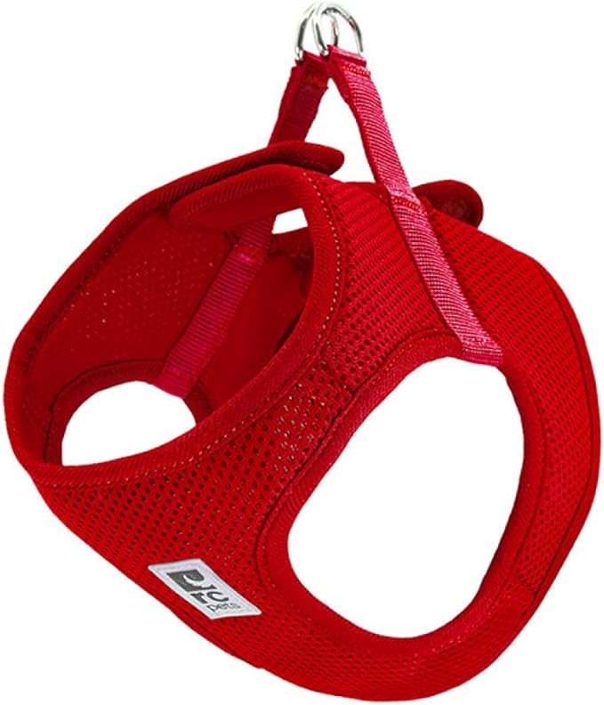 RC Pet Products Step in Cirque Soft Walking Dog Harness, Medium, Red