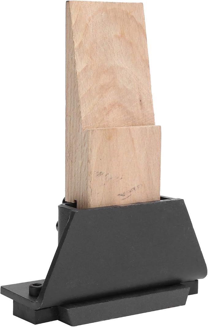 Wooden Bench Pin, Jewelry Bench Metal Holder Clamp-On Bench Tool Jewelry Making Tool for Polishing and Cutting Jewelry