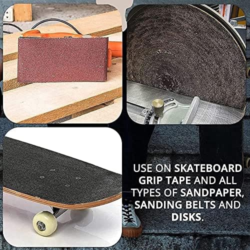 Abrasive Cleaning Sanding Belt Band Drum Cleaner Sandpaper Cleaning Eraser for Belt Disc Sander C, Yellow