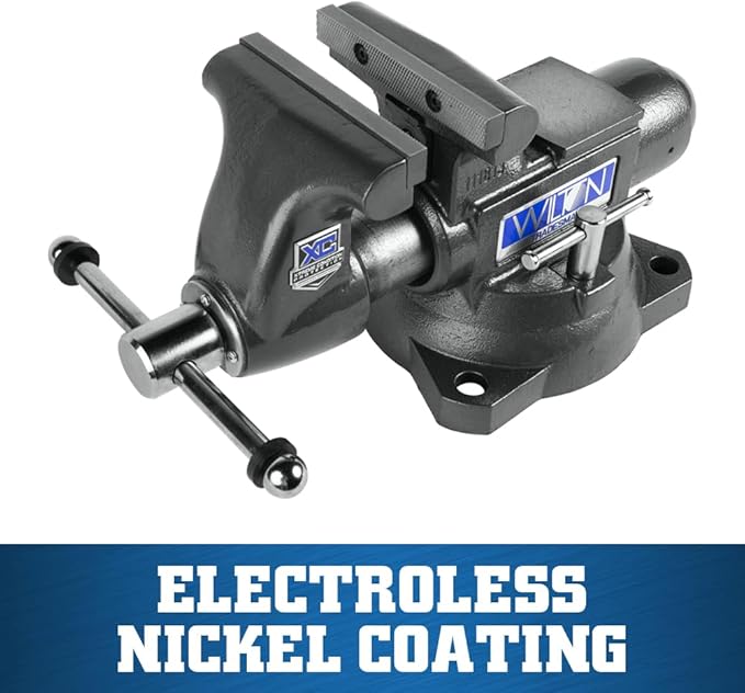 Wilton Tradesman XC Bench Vise, 6-1/2" Jaw Width, 6" Max Jaw Opening, 4" Throat (Model 1765XC)
