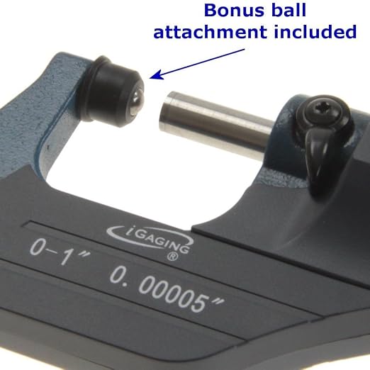 iGaging Digital Micrometer w Data Output 0-6"/0.00005"/0.001mm