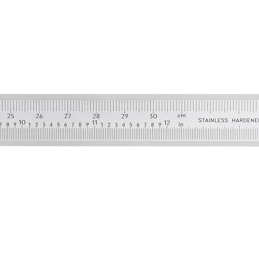 PEC Tools 6" / 150mm Vernier Caliper, Precision Stainless Steel Caliper with Fine Adjustment, 0.02mm/0.001" Graduation, 0.03mm Accuracy, for Inside, Outside, Step, and Depth Measuring