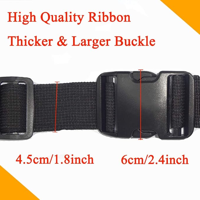 Jolik Child Motorcycle Harness Adjustable with Two Handles, Breathable Material in Black