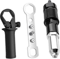 2026 New Rivet Gun Adapter for Drill Kit,Professional Rivet Drill Attachment for Cordless Electric Power Drills,Rivets Adapter for Drills Kit with Removable Handles & 4 Rivets Heads