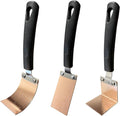 Copper Spoon Welding Backer Tool Set, Dual-Screw Secure Fastening, Straight/Curved/Square 3 Shapes, Welder Helper Essential Welding Equipment