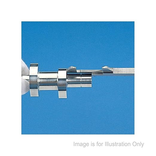 Mitutoyo 531-128 Vernier Calipers, Stainless Steel, for Inside, Outside, Depth and Step Measurements, Inch/Metric, 0"/0mm-6"/150mm Range, +/-0.0011"/0.03mm Accuracy, 0.001"/0.02mm Resolution, 40mm Jaw Depth