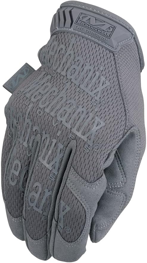 Mechanix Wear Original Tactical Glove - High Performance Anti-Slip Grip Safety Gloves - Impact Resistant & Touchscreen Capable - Large - Wolf Grey