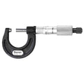 Starrett Outside Micrometer with One-Piece Spindle, Satin Chrome Finish and Advanced Sleeve Design - Quick and Easy Adjustment, 0-1"Range, .0001" Graduation - T436.1XRL-1