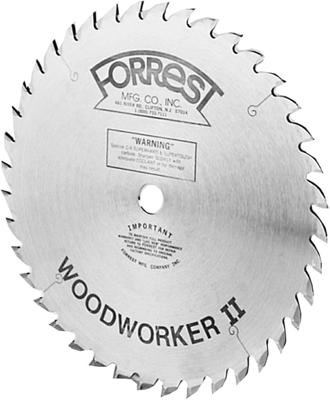 Forrest WW14407145 Woodworker II 14-Inch 40 Tooth 1-Inch Arbor 9/64-Inch Kerf Circular Saw Blade