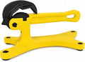 Portable Pipe Vise Wrench, Heavy Duty Cast Iron Plumbing Tools | 1/8"-1.75" capacity cast iron pipe clamp for HVAC & pipe repair. Non-slip serrated jaws securely grip copper & PVC pipes.