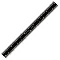 PEC Tools 12-inch Steel Ruler, High-Precision Metal Ruler, Stainless Steel, 16R Graduation (1/32", 1/64", 1/50", 1/100") High Contrast, Easy to Read Machinst Rule for Professionals, Made in USA
