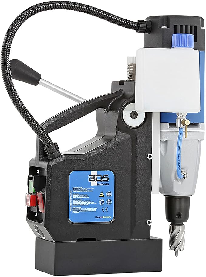 CS Unitec | MABasic 200 | Single-Speed Portable Magnetic Drill. Max Hole Capacity 1-3/8" Diameter, 8.2 Amp, 110 Volts, 450 RPM - Made in Germany