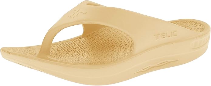 Telic Unisex Adult Energy Flip Flop Arch Support Cushioned Sandals