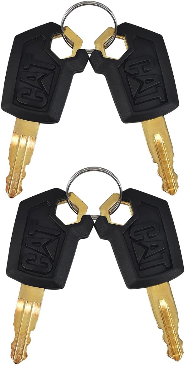 Cat Keys Cat Keys for Caterpillar Heavy Equipment 2 Packs