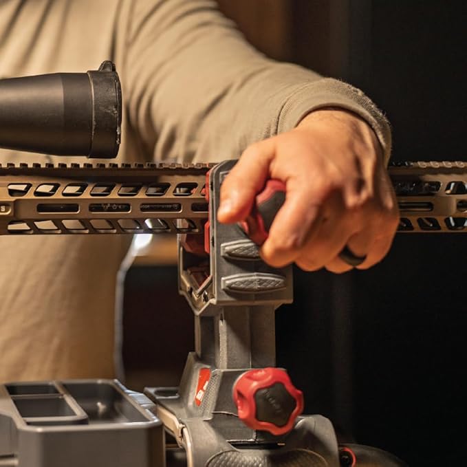 Tipton Ultra Gun Vise with Heavy-Duty, Customizable Design and Non-Marring Material for Cleaning, Gunsmithing and Maintenance