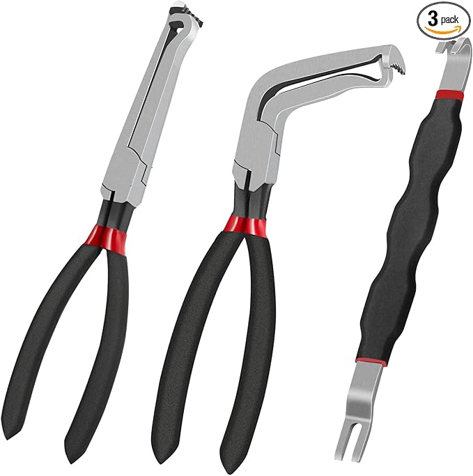 PPZ Electrical Disconnect Pliers Kit 3Pcs,37960,37980,13120,Automotive Electrical Terminal Connector Separator Removal Tool, Electric System Repair Tools,Electrical Connector Removal Tool
