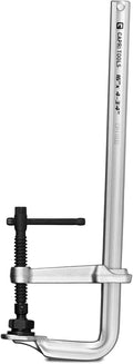 Capri Tools CP11032 16-Inch Heavy Duty All Steel Bar Clamp, 4-3/4-Inch Throat Depth, 2,645 lb Clamping Force