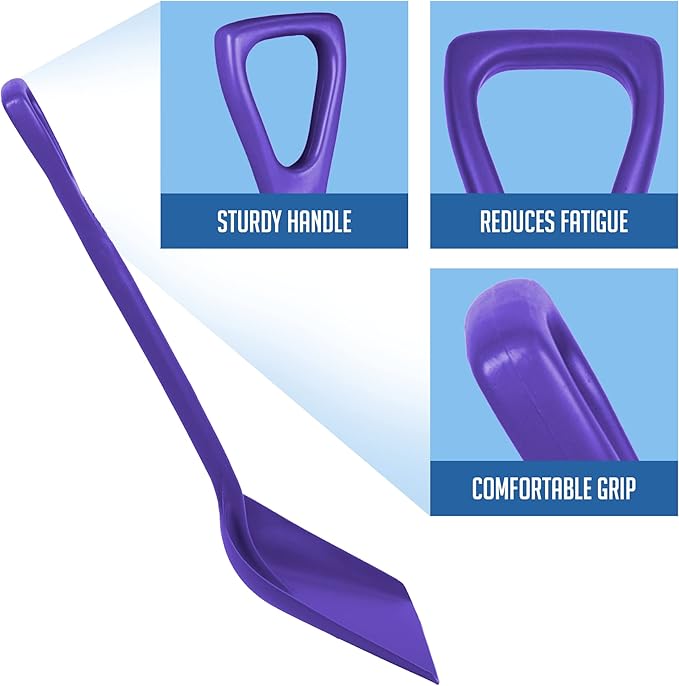 Remco 69818 Shovel,One-Piece,11",PP,Purple
