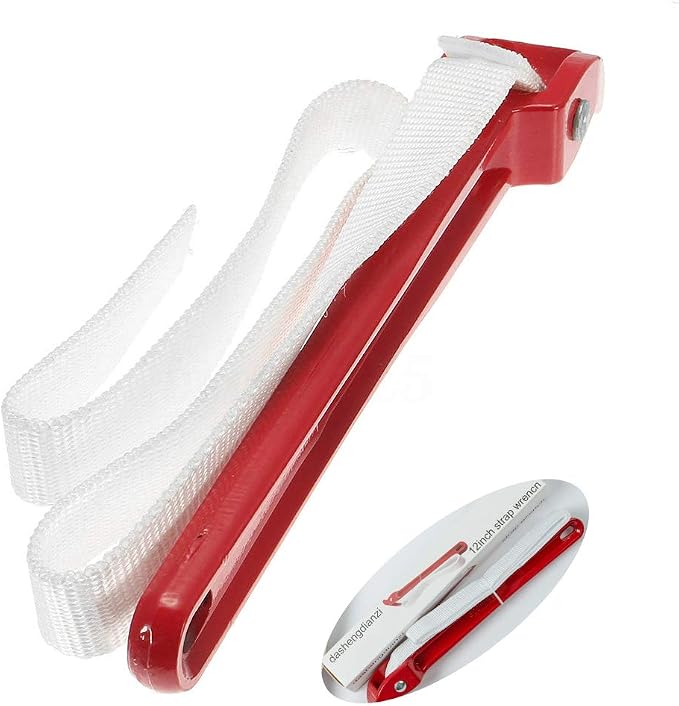 Pipe Strap Wrench,12-inch Capacity Adjustable Strap Wrench