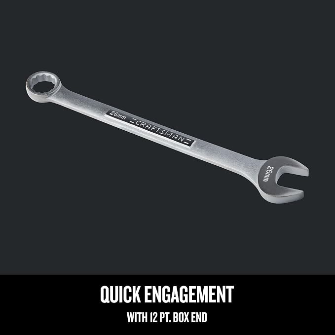 CRAFTSMAN 26MM 12 Point Metric Combination Wrench (CMMT42932)