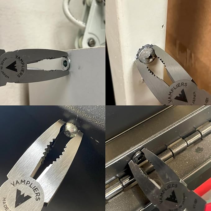 VAMPLIERS 6.25" Stripped Screw Extractor Combination Pliers