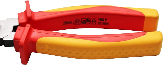TMAX 8" 1000V VDE Insulated Electrician Linesman Combination Plier, Cr-V