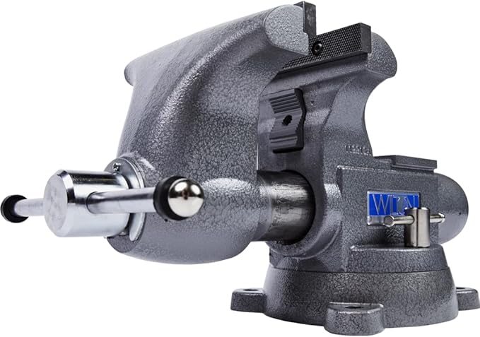 Wilton Tradesman Bench Vise, 8" Jaw Width, 6-3/4" Max Jaw Opening, 4-3/4" Throat (Model 1780A)