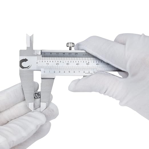 Clockwise Tools Vernier Caliper, DVLR-0605D 0-6 Inch/150 mm, Inch/Metric Conversion, Stainless Steel