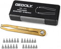Adjustable Pin Spanner Wrench Set, Heavy Duty Shock & Lock Nut Tool | Fits coilover, shock & suspension lock nuts. Includes 12 pairs Metric/SAE pins. Adjustable hook spanner wrench tool kit.