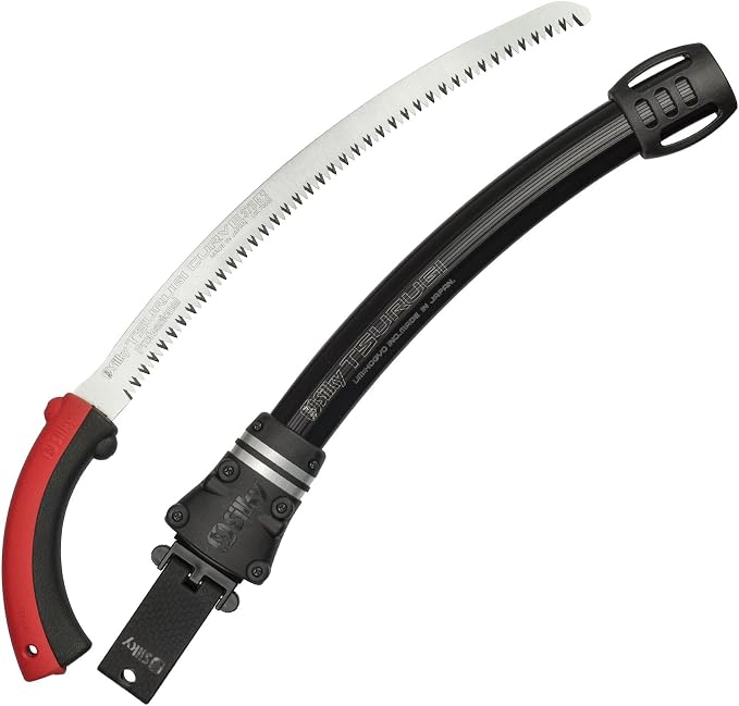 Silky Professional Series TSURUGI Curved Hand Saw 370mm LG Teeth (454-37)