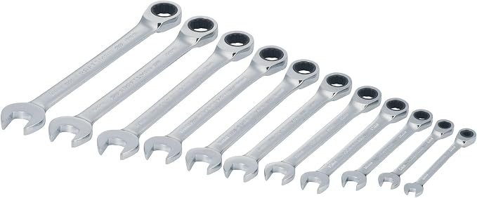 CRAFTSMAN Ratcheting Wrench Set, Metric, 11-Piece (CMMT87021)