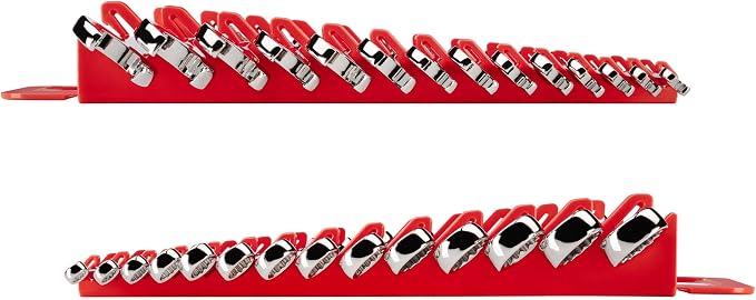 TEKTON Combination Wrench Set, 14-Piece | WCB92201 | 6 - 19 mm, Holder