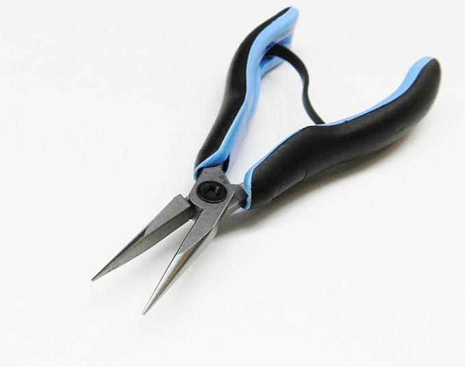 Lindstrom RX7890 Smooth Jaw Snipe Nose Plier, 158.5mm Length, 0.8mm Tip Width