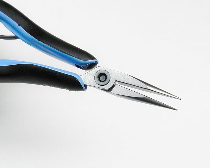 Lindstrom RX7890 Smooth Jaw Snipe Nose Plier, 158.5mm Length, 0.8mm Tip Width
