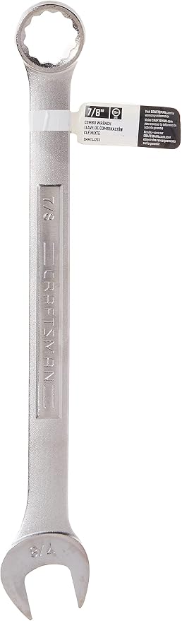 CRAFTSMAN Combination Wrench Set, SAE, 7/8-Inch (CMMT44703)