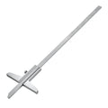 0-300mm Depth Vernier Caliper Micrometer Measuring Tool, 0.02mm Resolution,Carbonsteel Caliper Measuring Tool, DRINYOUNG (0-300/128in Depth Caliper)