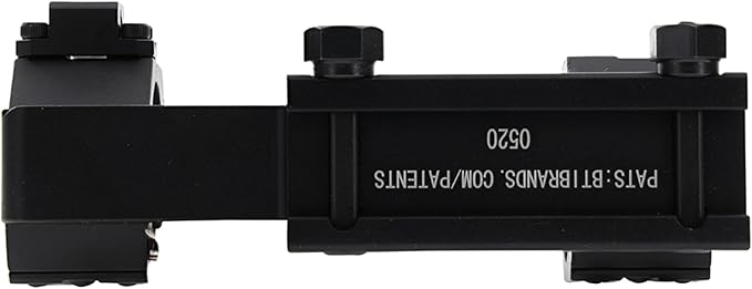 Wheeler 1 Piece Pic Rail Cantilever Scope Mounts with Integrated Anti-Cant Indicator for Leveling, Shooting and Gunsmithing