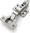 HOME EDIT 15 Pairs 30 Pack European Full Overlay Soft Close Cabinet Hinges Concealed Kitchen Cabinet Hinges Heavy-Duty Frameless Adjustable for Cupboard Hardware