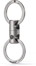 KeyUnity Titanium Swivel Key Ring Keychain Connector