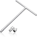 Neiko 01135A 3/8-inch Drive T-Handle Wrench with Long Reach | Chromium Vanadium Steel