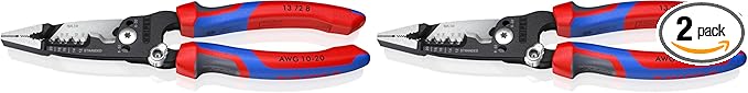 KNIPEX Tools 13 72 8 Forged Wire Stripper,8-Inch,(Pack of 2)