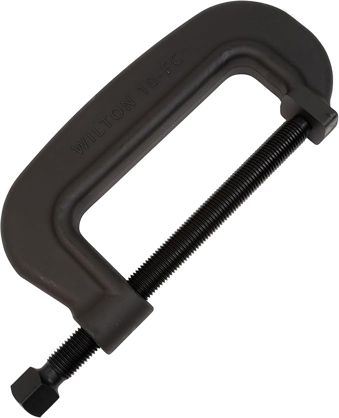 Wilton Brute Force C-Clamp, 10-7/16" Opening, 4-1/8" Throat, 35000 Lbs. Clamping Force (Model 10 F.C.)