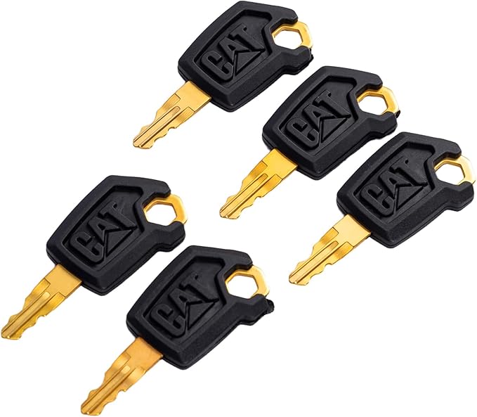 26-Piece Heavy Equipment Key Set: Universal Master Keys Compatible with CAT, John Deere, Komatsu, Kubota, JCB, Bobcat & 10+ Brands Durable Ignition Keys for Construction Operators
