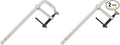 Wilton Light-Duty F-Clamp, 12" Opening, 4" Throat, 660 Lbs. Clamping Force (Model 660S-12) (Pack of 2)