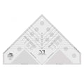 Creative Grids Cat’s Cradle Tool XL Quilt Ruler – CGRDH1XL – Made in USA, 11in x 11in, Non-Slip Grip Acrylic Quilting, Sewing, Crafting, Patchwork Ruler & Template