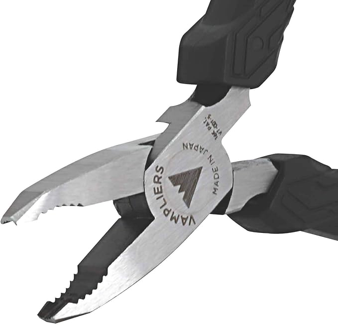 VAMPLIERS VT-001-8 8" PRO Linesman Screw Extractor Pliers + VAMPLIERS VT-001-5 5” Mini ESD Safe Screw Extraction Pliers for Electronic Repair and to Remove Rusted/Damage/Specialty Screws nuts